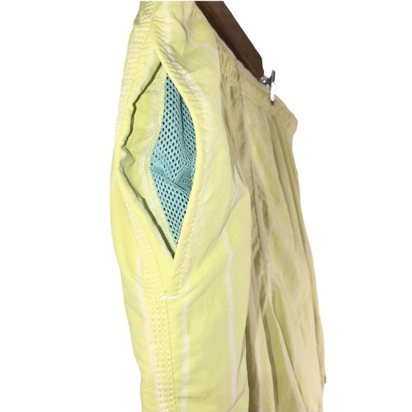 Tommy Bahama Yellow & White Striped Swim Trunk Shorts - Picture 3 of 6